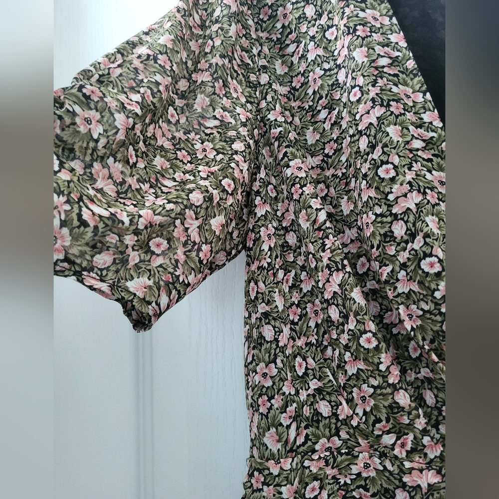 Astr The label Pink Floral Dress - M - Picture 4 of 7